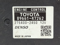 2010 Toyota Prius PCM Engine Control Computer ECU ECM PCU OEM P/N:89661-47262 89661-47261 Fits OEM Used Auto Parts - Oemused