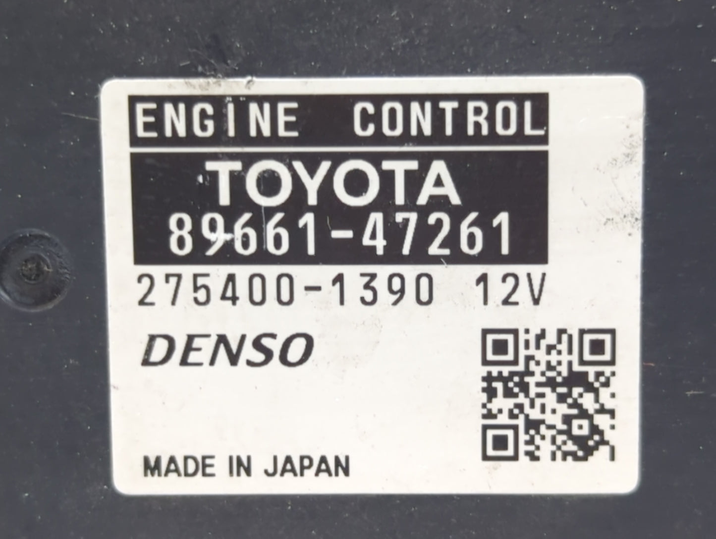 2010 Toyota Prius PCM Engine Control Computer ECU ECM PCU OEM P/N:89681-47151 89661-47261, 89661-47262 Fits OEM Used Auto Pa