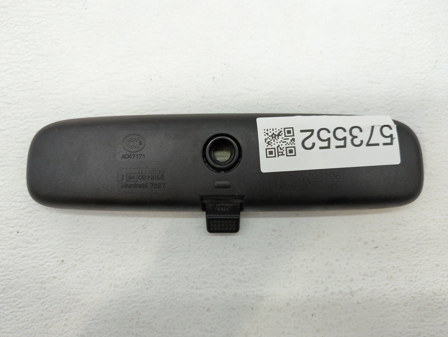 2010-2014 Toyota Prius Interior Rear View Mirror Replacement OEM P/N:E4012198 E4022198 Fits OEM Used Auto Parts - Oemusedaut