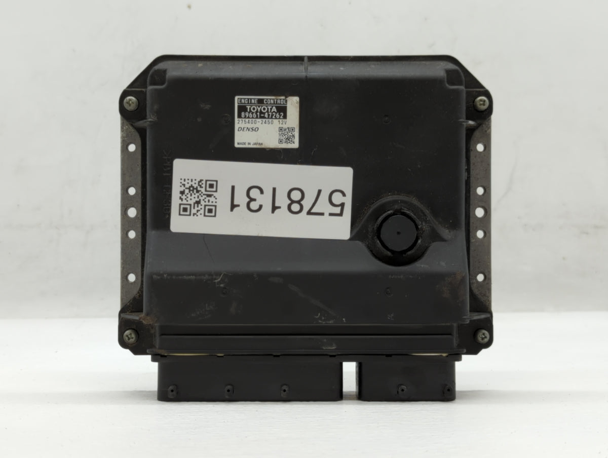 2010 Toyota Prius PCM Engine Control Computer ECU ECM PCU OEM P/N:89661-47262 OEM Used Auto Parts - Oemusedautoparts1.com