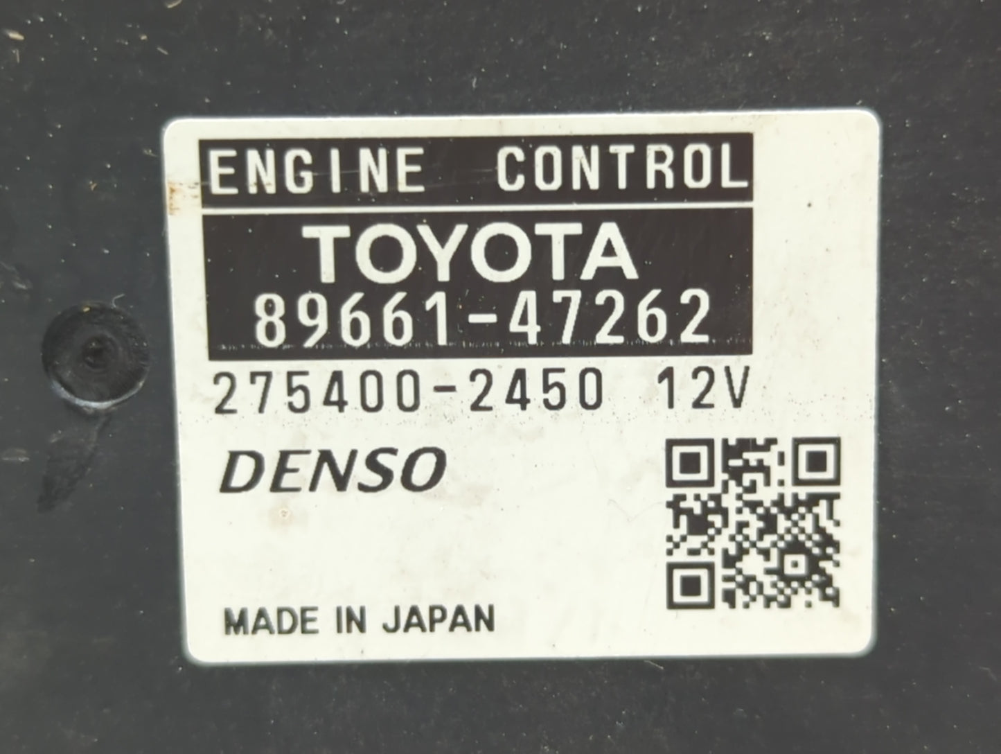 2010 Toyota Prius PCM Engine Control Computer ECU ECM PCU OEM P/N:89661-47262 Fits OEM Used Auto Parts - Oemusedautoparts1.c