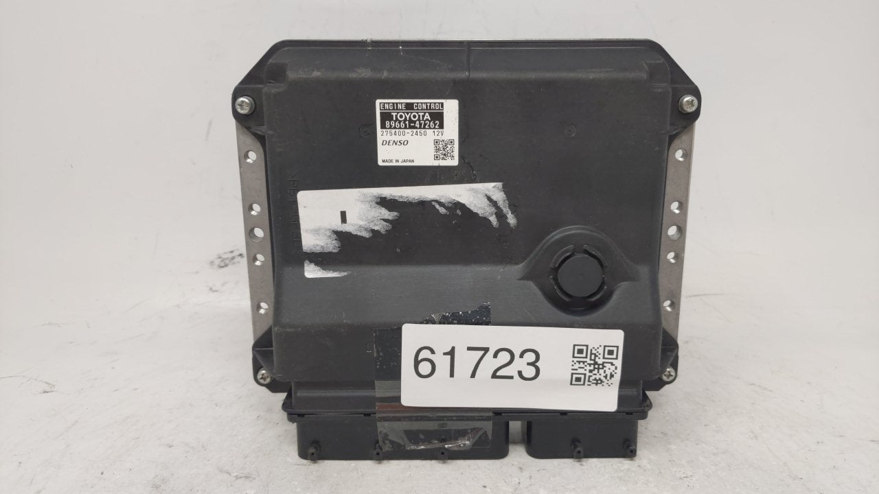 2010 Toyota Prius PCM Engine Control Computer ECU ECM PCU OEM P/N:89661-47262 Fits OEM Used Auto Parts - Oemusedautoparts1.c