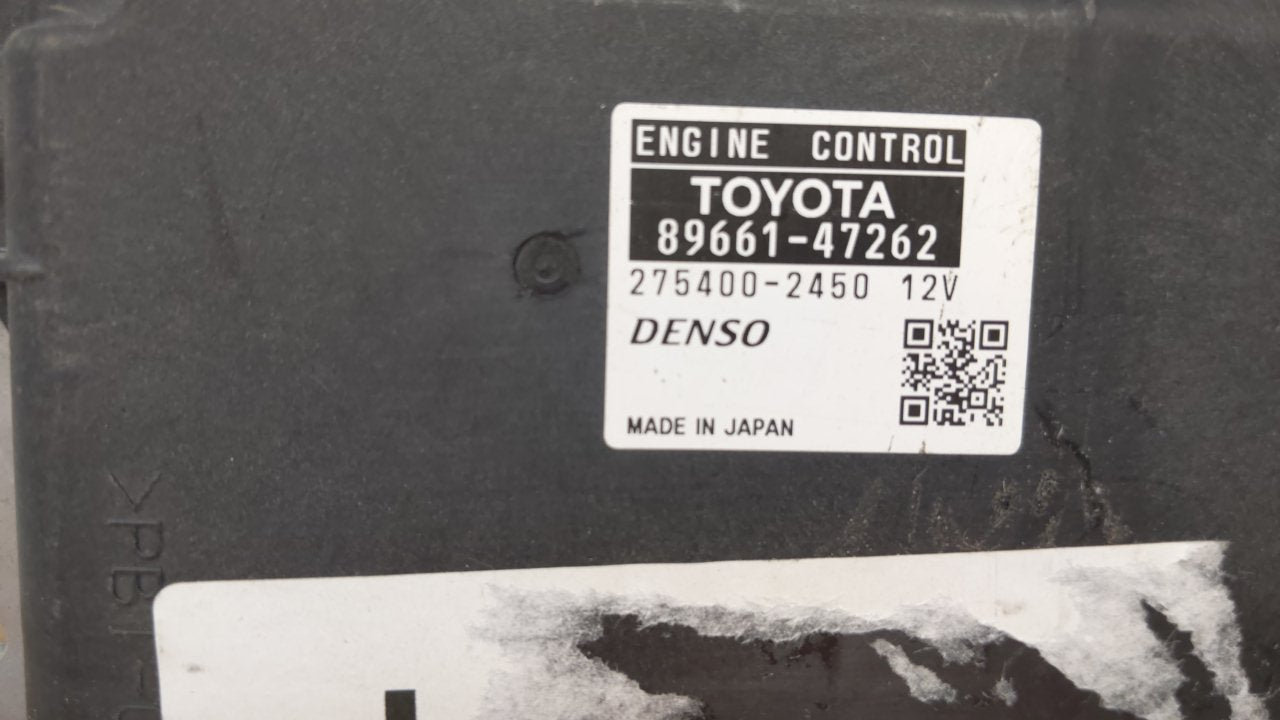 2010 Toyota Prius PCM Engine Control Computer ECU ECM PCU OEM P/N:89661-47262 Fits OEM Used Auto Parts - Oemusedautoparts1.c