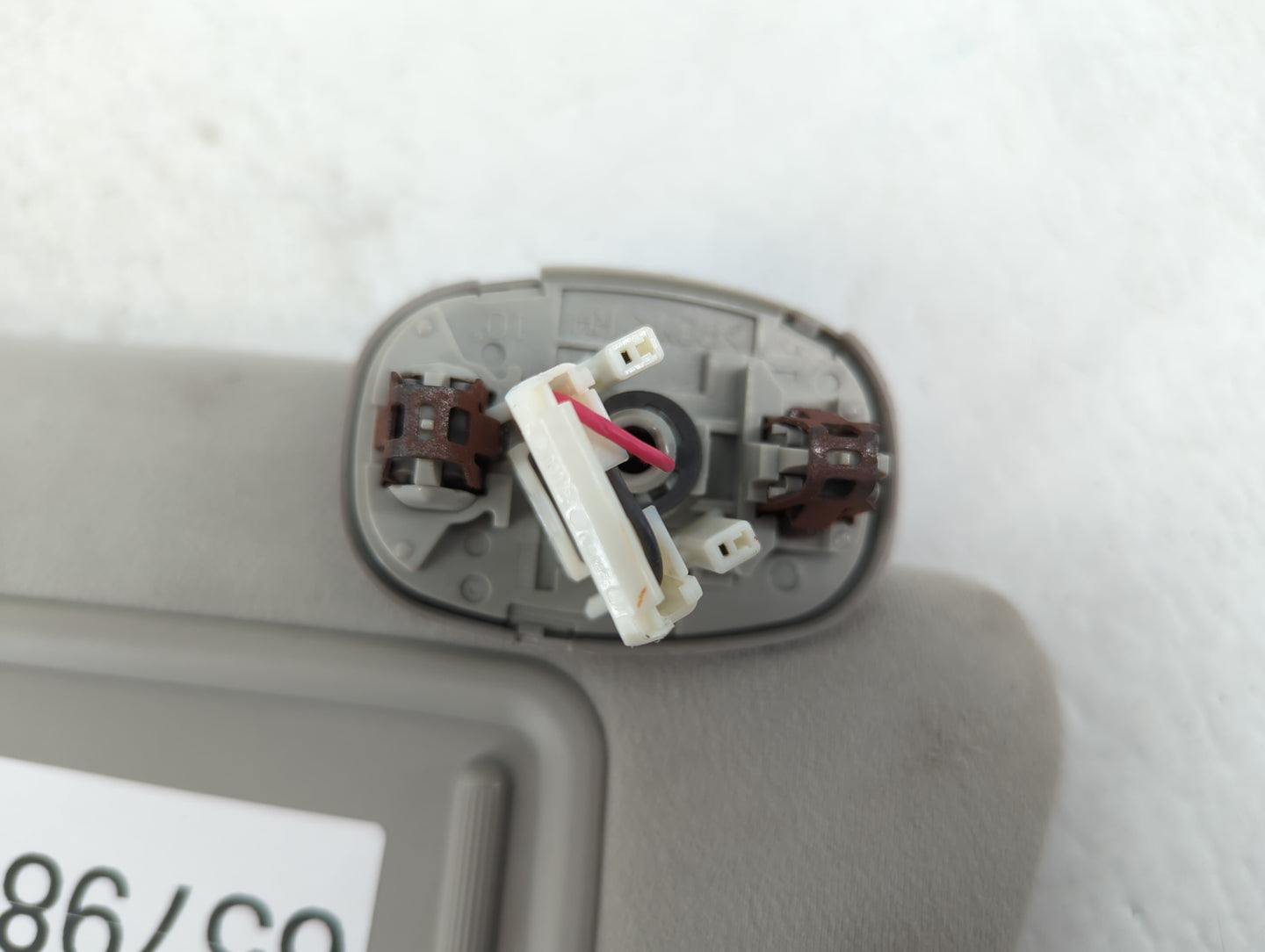 2010-2015 Toyota Prius Sun Visor Shade Replacement Passenger Right Mirror Fits Fits 2010 2011 2012 2013 2014 2015 OEM Used A