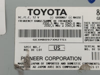 2010-2011 Toyota Prius Am Fm Cd Player Radio Receiver - Oemusedautoparts1.com