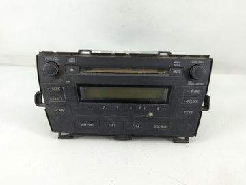 2010-2011 Toyota Prius Radio AM FM Cd Player Receiver Replacement P/N:86120-47290 Fits Fits 2010 2011 OEM Used Auto Parts - 