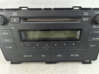 2010 Toyota Prius Radio AM FM Cd Player Receiver Replacement P/N:86120-47290 Fits OEM Used Auto Parts - Oemusedautoparts1.co