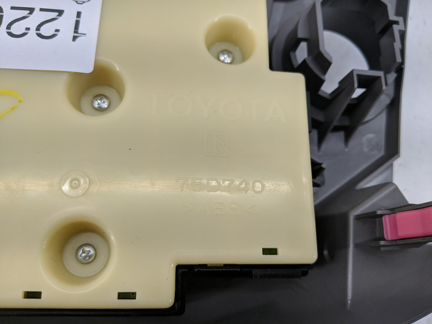 2009-2012 Toyota Rav4 Climate Control Module Temperature AC/Heater Replacement P/N:75D740 Fits Fits 2009 2010 2011 2012 OEM 