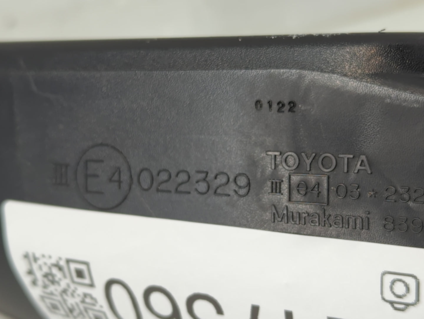 2010 Toyota Rav4 Side Mirror Replacement Driver Left View Door Mirror Fits OEM Used Auto Parts - Oemusedautoparts1.com
