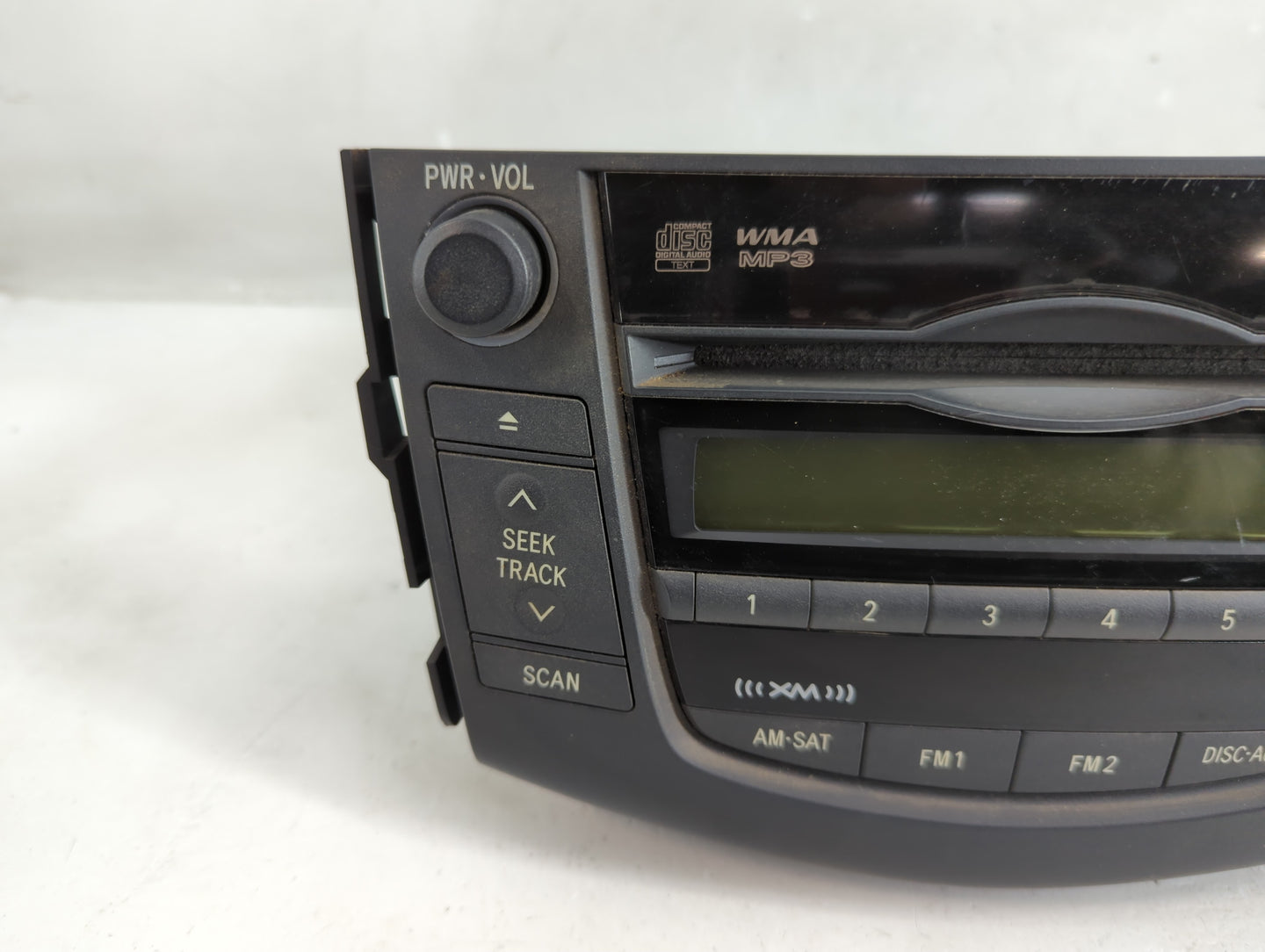 2009-2011 Toyota Rav4 Radio AM FM Cd Player Receiver Replacement P/N:86120-42320 Fits Fits 2009 2010 2011 OEM Used Auto Part