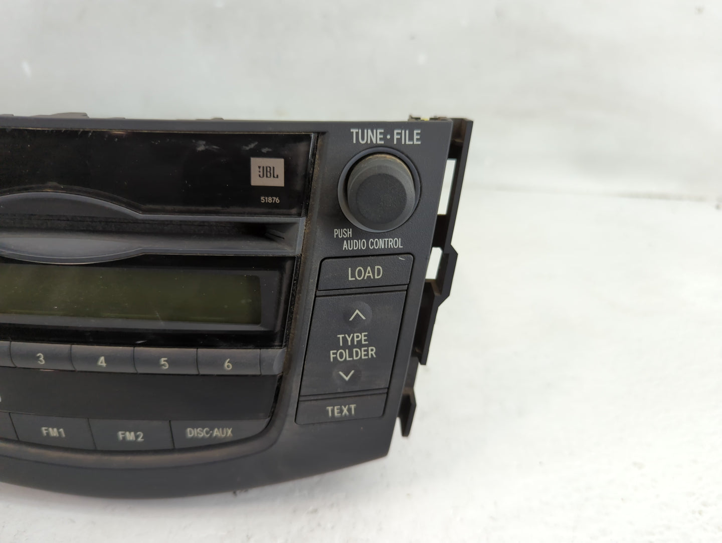 2009-2011 Toyota Rav4 Radio AM FM Cd Player Receiver Replacement P/N:86120-42320 Fits Fits 2009 2010 2011 OEM Used Auto Part