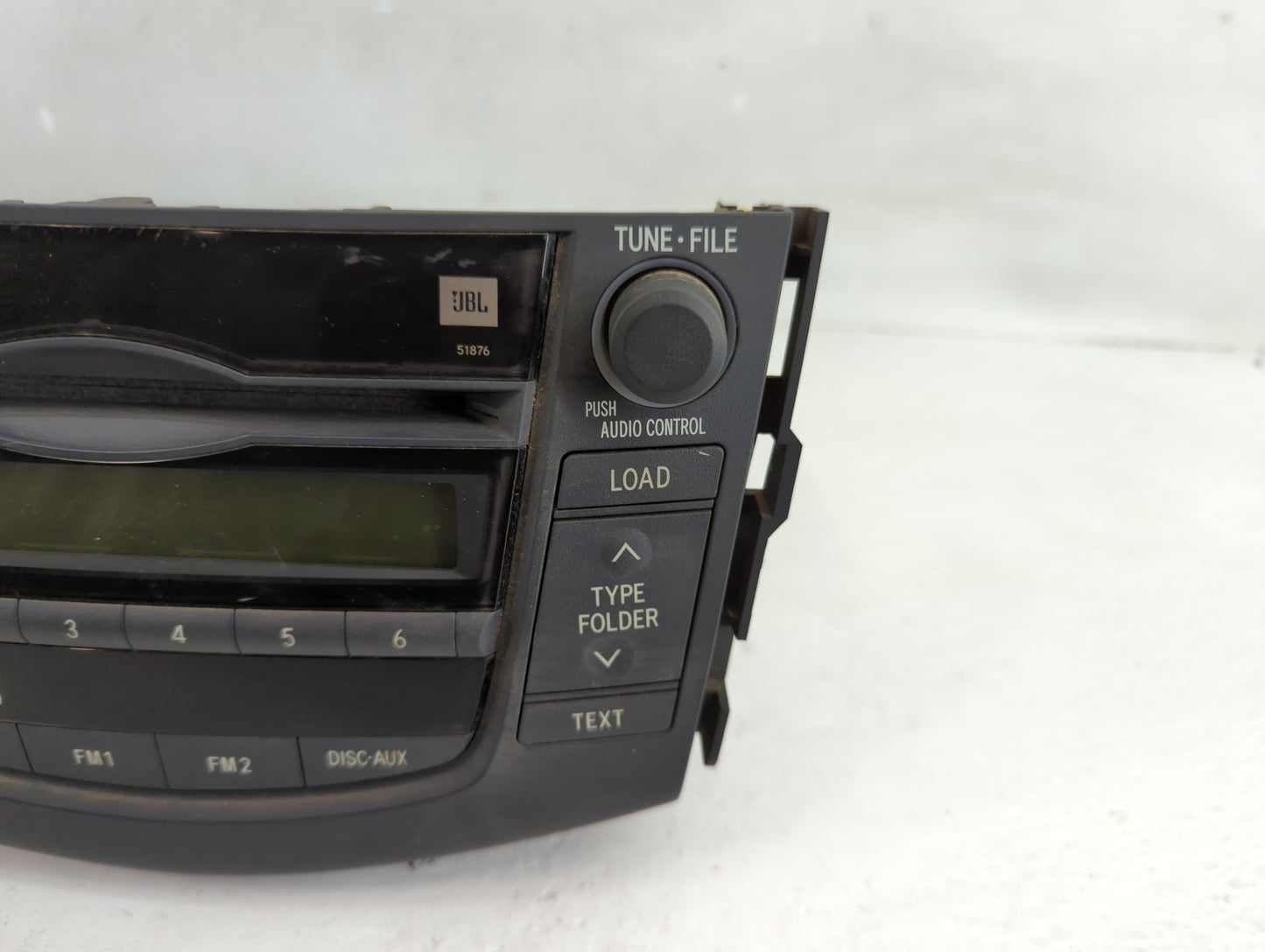 2009-2011 Toyota Rav4 Radio AM FM Cd Player Receiver Replacement P/N:86120-42320 Fits Fits 2009 2010 2011 OEM Used Auto Part