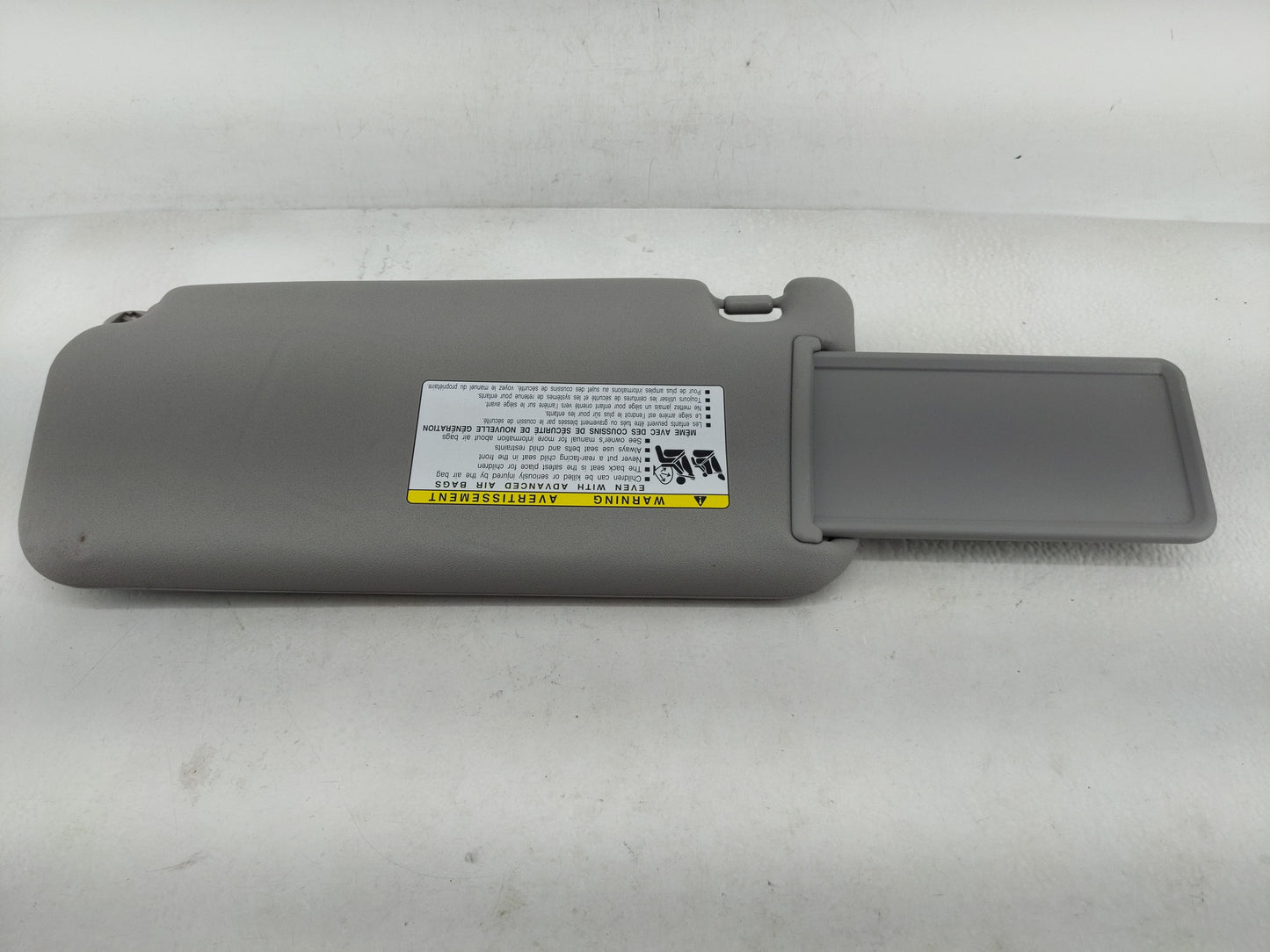 2010-2014 Toyota Rav4 Sun Visor Shade Replacement Passenger Right Mirror Fits Fits 2010 2011 2012 2013 2014 OEM Used Auto Pa