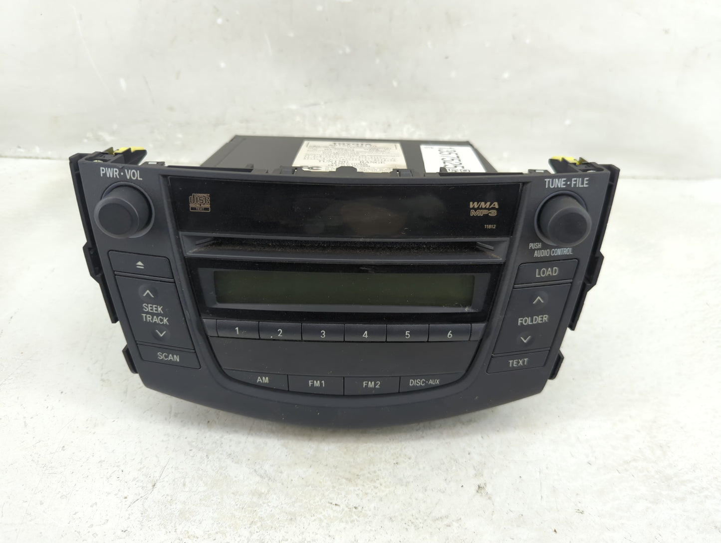 2006-2012 Toyota Rav4 Radio AM FM Cd Player Receiver Replacement P/N:86120-42170 Fits Fits 2006 2007 2008 2009 2010 2011 201