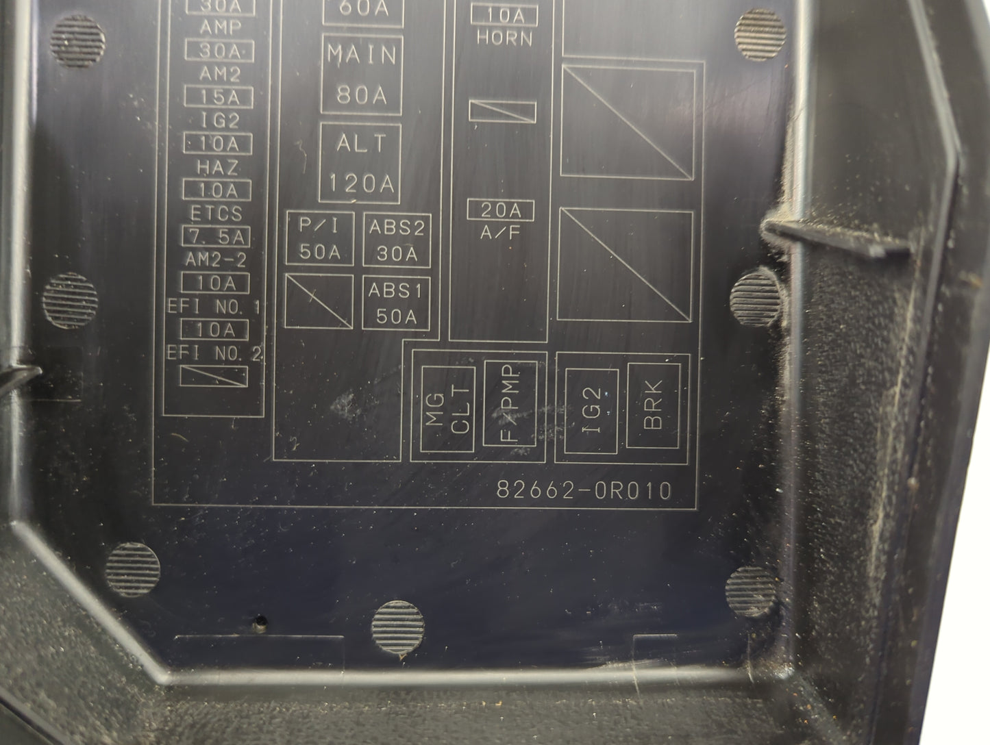 2006-2012 Toyota Rav4 Fusebox Fuse Box Panel Relay Module P/N:82662-0R010 Fits Fits 2006 2007 2008 2009 2010 2011 2012 OEM U
