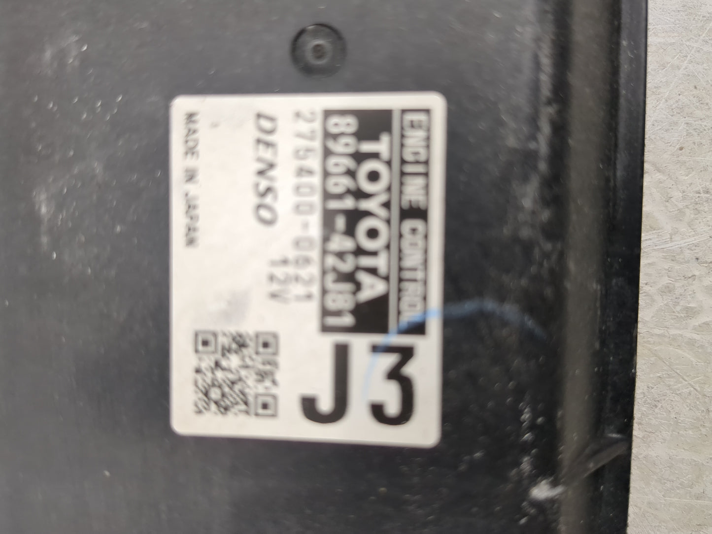 2009-2010 Toyota Rav4 PCM Engine Control Computer ECU ECM PCU OEM P/N:89661-42J81 Fits Fits 2009 2010 OEM Used Auto Parts - 