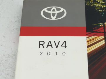 2010 Toyota Rav4 Owners Manual Book Guide P/N:OM42766U 01999-42766 OEM Used Auto Parts