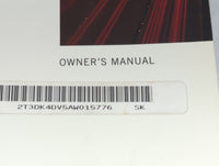 2010 Toyota Rav4 Owners Manual Book Guide P/N:OM42766U 01999-42766 OEM Used Auto Parts - Oemusedautoparts1.com