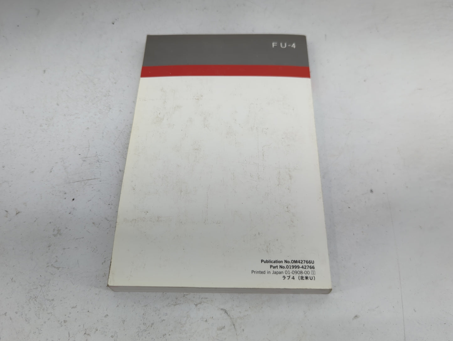 2010 Toyota Rav4 Owners Manual Book Guide P/N:OM42766U 01999-42766 OEM Used Auto Parts - Oemusedautoparts1.com