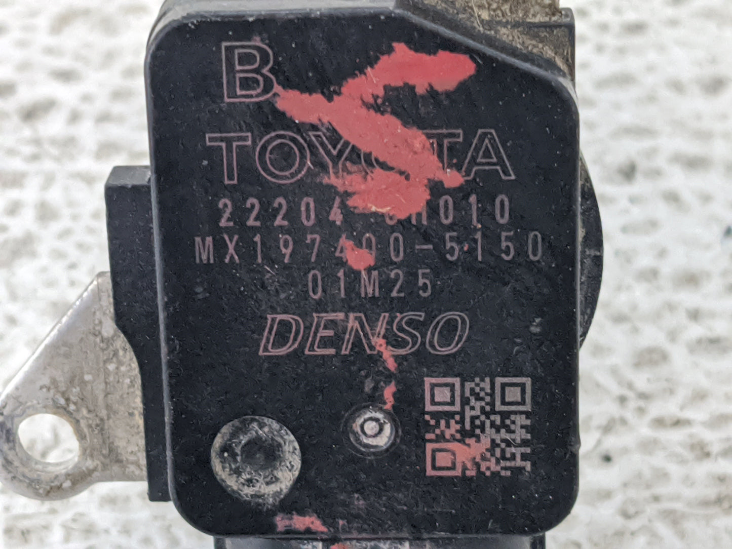 2006-2012 Toyota Rav4 Mass Air Flow Meter Maf 1487856 - Oemusedautoparts1.com
