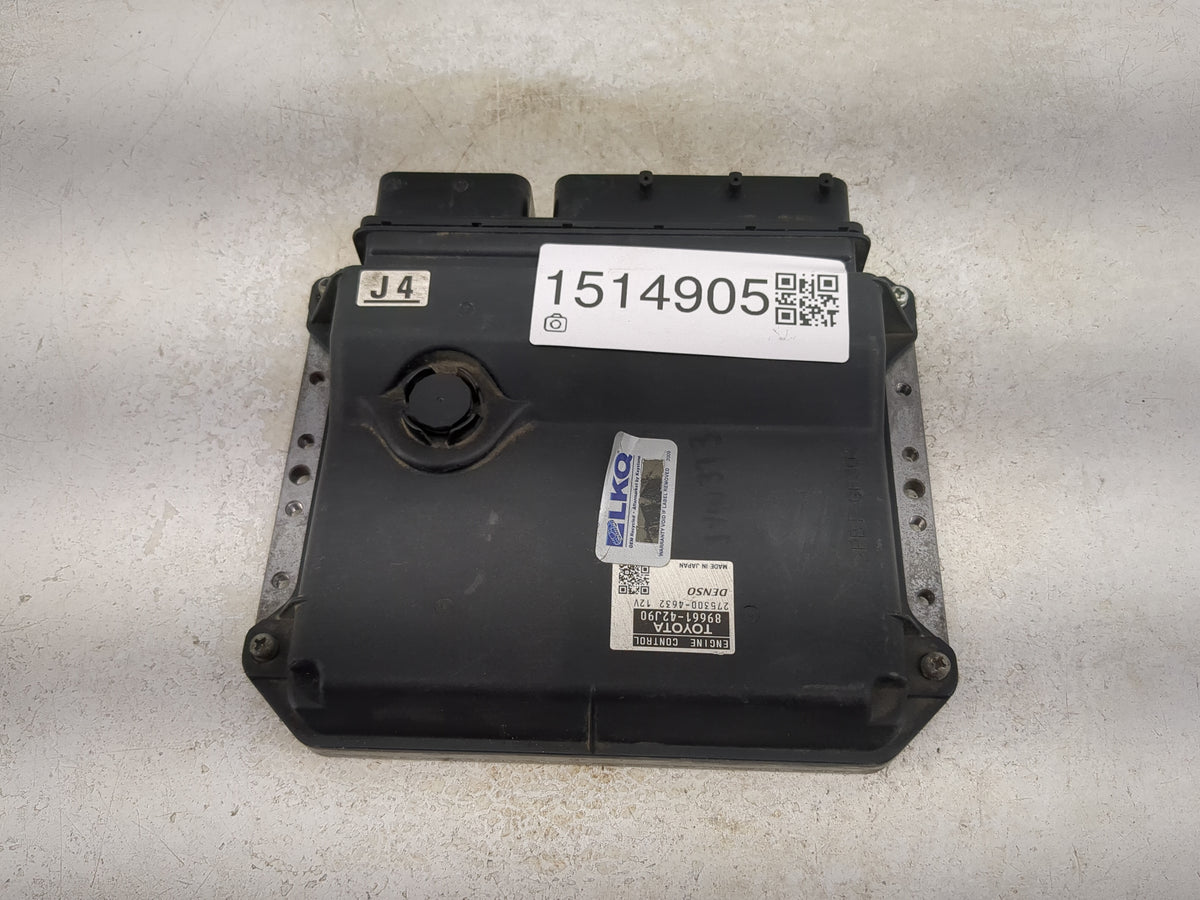2009-2010 Toyota Rav4 PCM Engine Control Computer ECU ECM PCU OEM P/N:89661-42J90 275300-4632 Fits 2009 2010 OEM Used Auto P