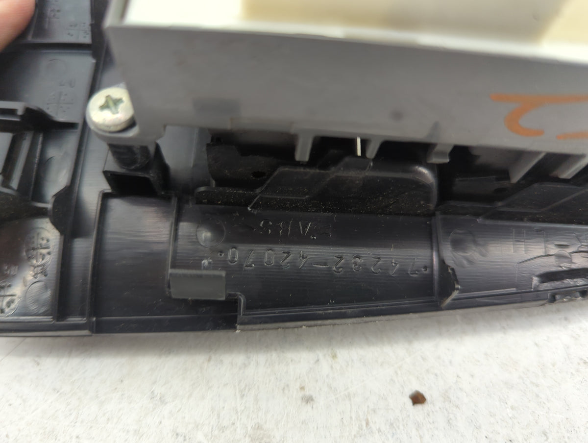 2006-2012 Toyota Rav4 Master Power Window Switch Replacement Driver Side Left P/N:74232-42070 Fits OEM Used Auto Parts - Oem