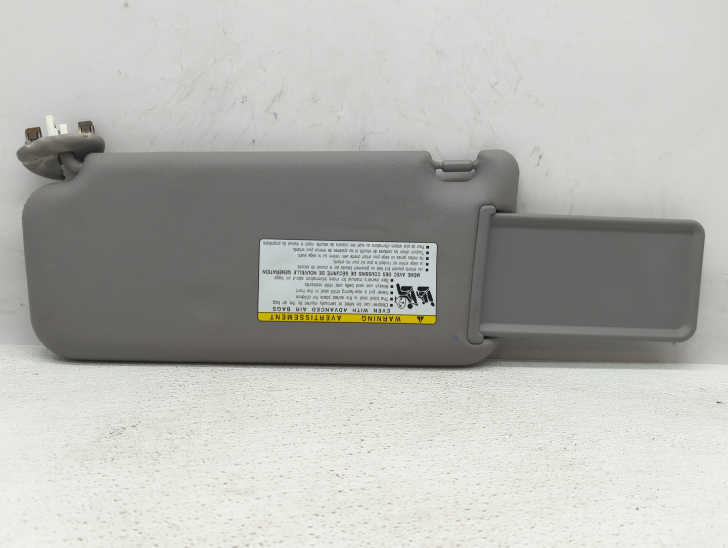 2010-2014 Toyota Rav4 Sun Visor Shade Replacement Passenger Right Mirror Fits Fits 2010 2011 2012 2013 2014 OEM Used Auto Pa