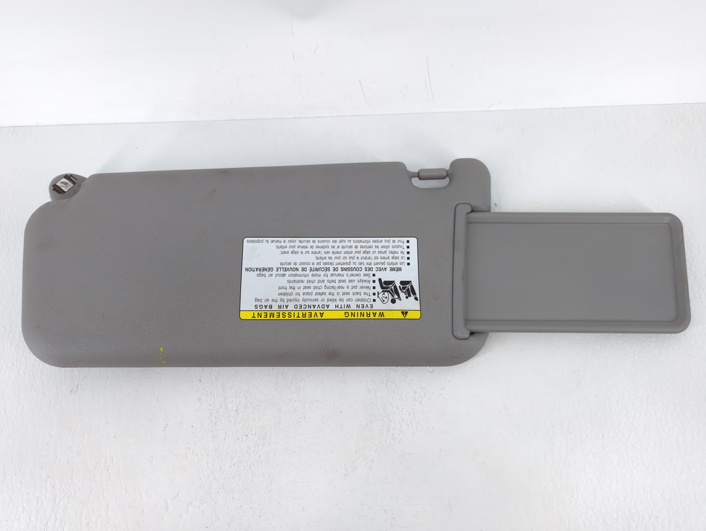 2010-2014 Toyota Rav4 Sun Visor Shade Replacement Passenger Right Mirror Fits Fits 2010 2011 2012 2013 2014 OEM Used Auto Pa