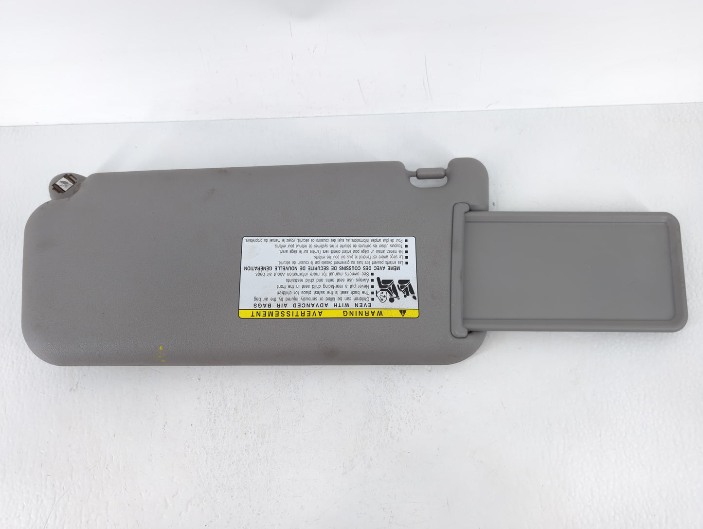 2010-2014 Toyota Rav4 Sun Visor Shade Replacement Passenger Right Mirror Fits Fits 2010 2011 2012 2013 2014 OEM Used Auto Pa