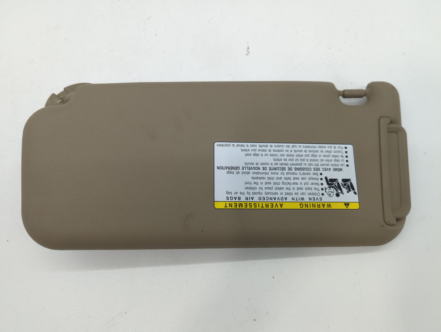 2010-2014 Toyota Rav4 Sun Visor Shade Replacement Passenger Right Mirror Fits Fits 2010 2011 2012 2013 2014 OEM Used Auto Pa