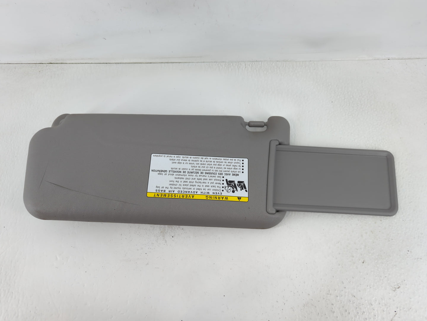 2010-2014 Toyota Rav4 Sun Visor Shade Replacement Passenger Right Mirror Fits Fits 2010 2011 2012 2013 2014 OEM Used Auto Pa