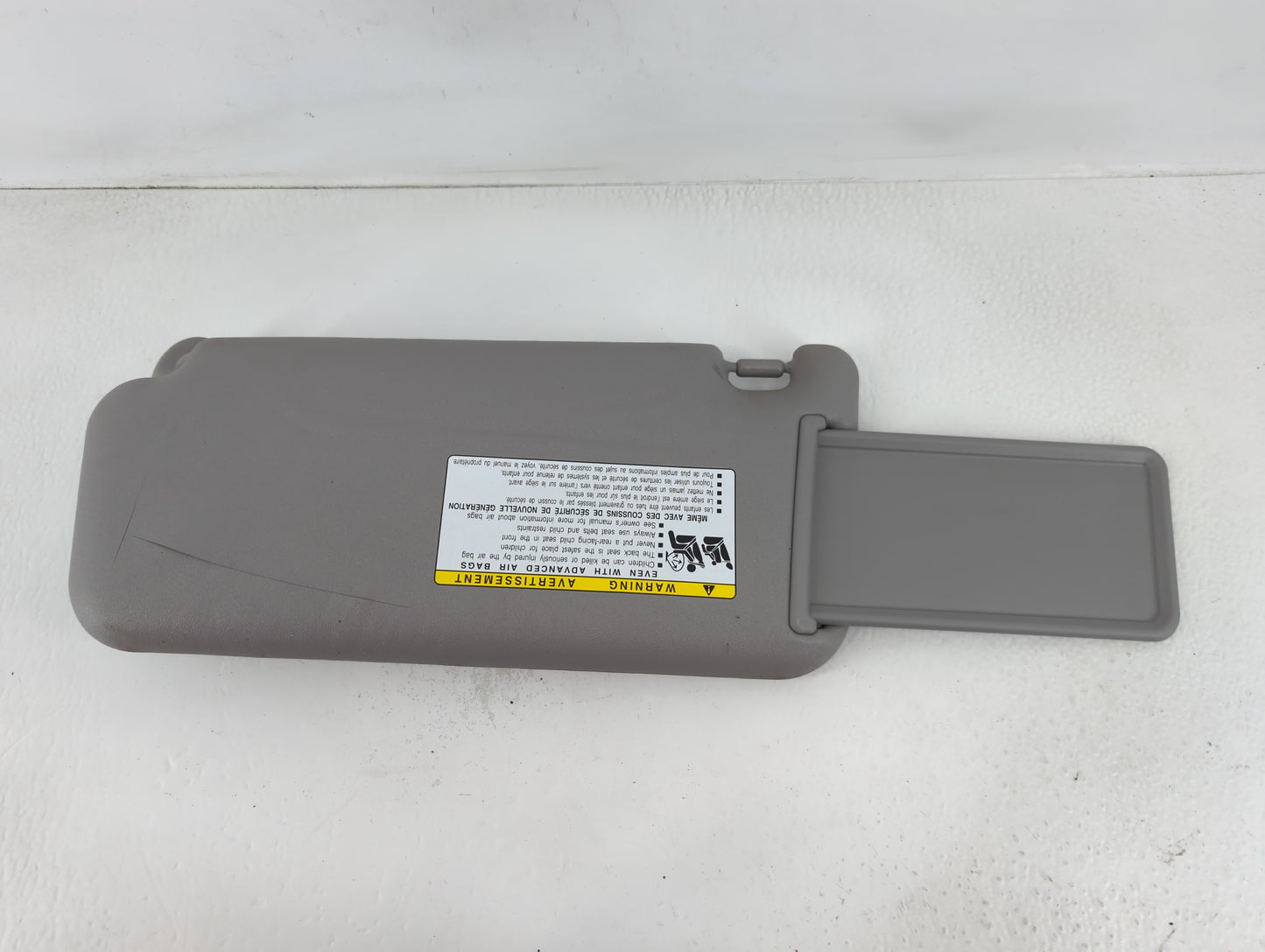 2010-2014 Toyota Rav4 Sun Visor Shade Replacement Passenger Right Mirror Fits Fits 2010 2011 2012 2013 2014 OEM Used Auto Pa