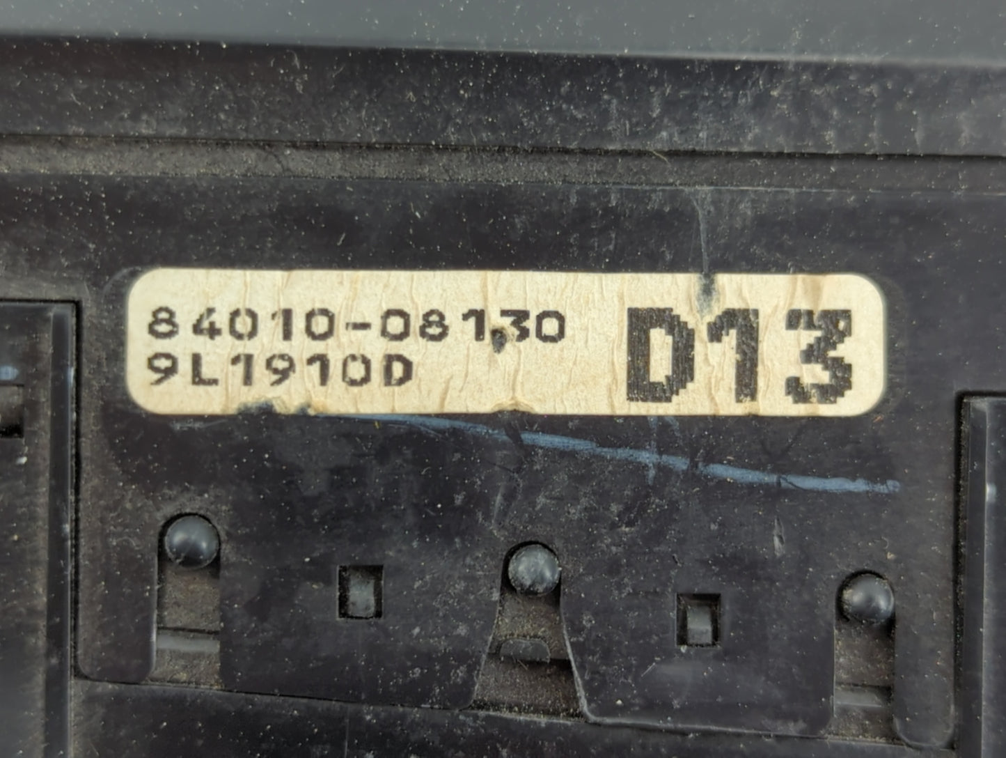 2004-2010 Toyota Sienna Climate Control Module Temperature AC/Heater Replacement P/N:84010-08130 Fits OEM Used Auto Parts - 