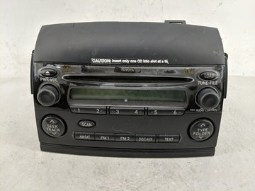 2008-2010 Toyota Sienna Radio AM FM Cd Player Receiver Replacement P/N:86120-08210 Fits Fits 2008 2009 2010 OEM Used Auto Pa