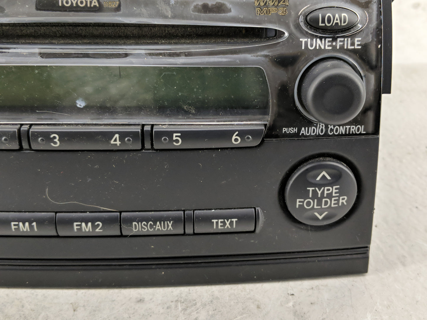 2008-2010 Toyota Sienna Radio AM FM Cd Player Receiver Replacement P/N:86120-08210 Fits Fits 2008 2009 2010 OEM Used Auto Pa