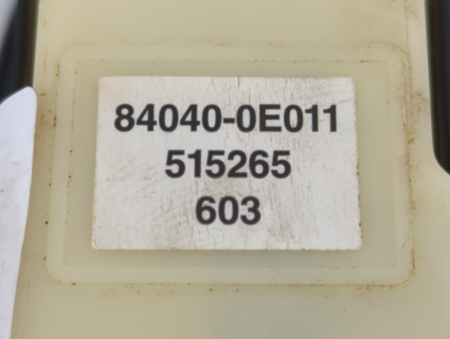 2005-2010 Toyota Sienna Master Power Window Switch Replacement Driver Side Left P/N:515265 84040-0E011 Fits OEM Used Auto Pa