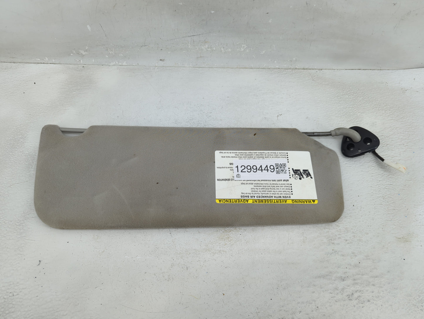2005-2010 Toyota Sienna Sun Visor Shade Replacement Passenger Right Mirror Fits Fits 2005 2006 2007 2008 2009 2010 OEM Used 