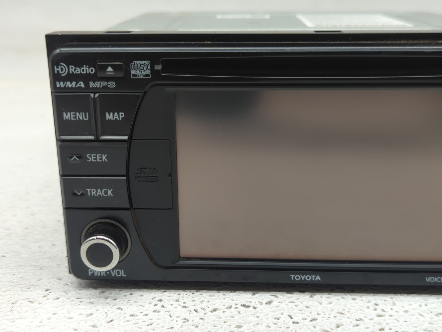 2011-2014 Toyota Sienna Radio AM FM Cd Player Receiver Replacement P/N:86120-YY110 86120-08250 Fits Fits 2011 2012 2013 2014