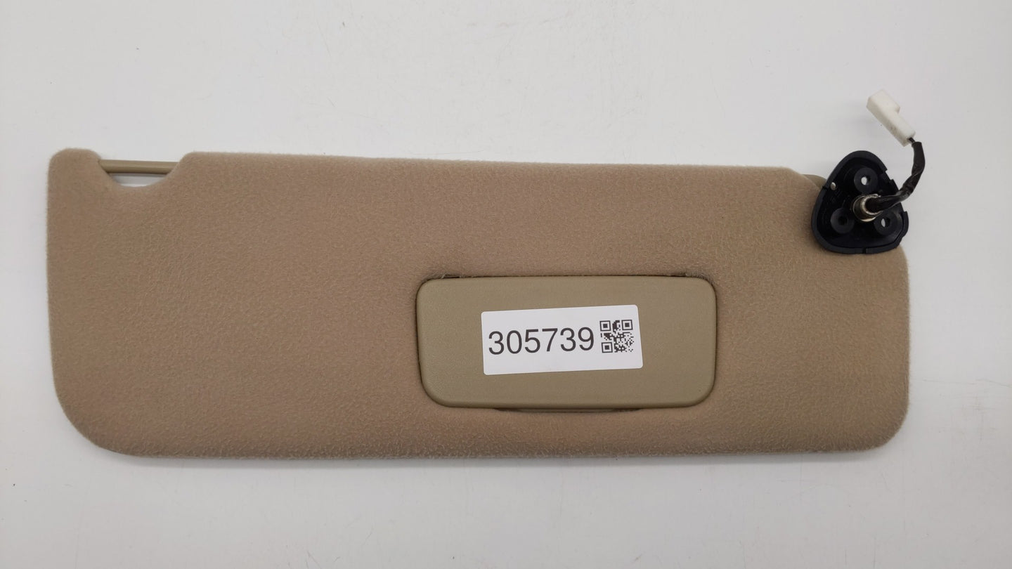 2005-2010 Toyota Sienna Sun Visor Shade Replacement Passenger Right Mirror Fits Fits 2005 2006 2007 2008 2009 2010 OEM Used 