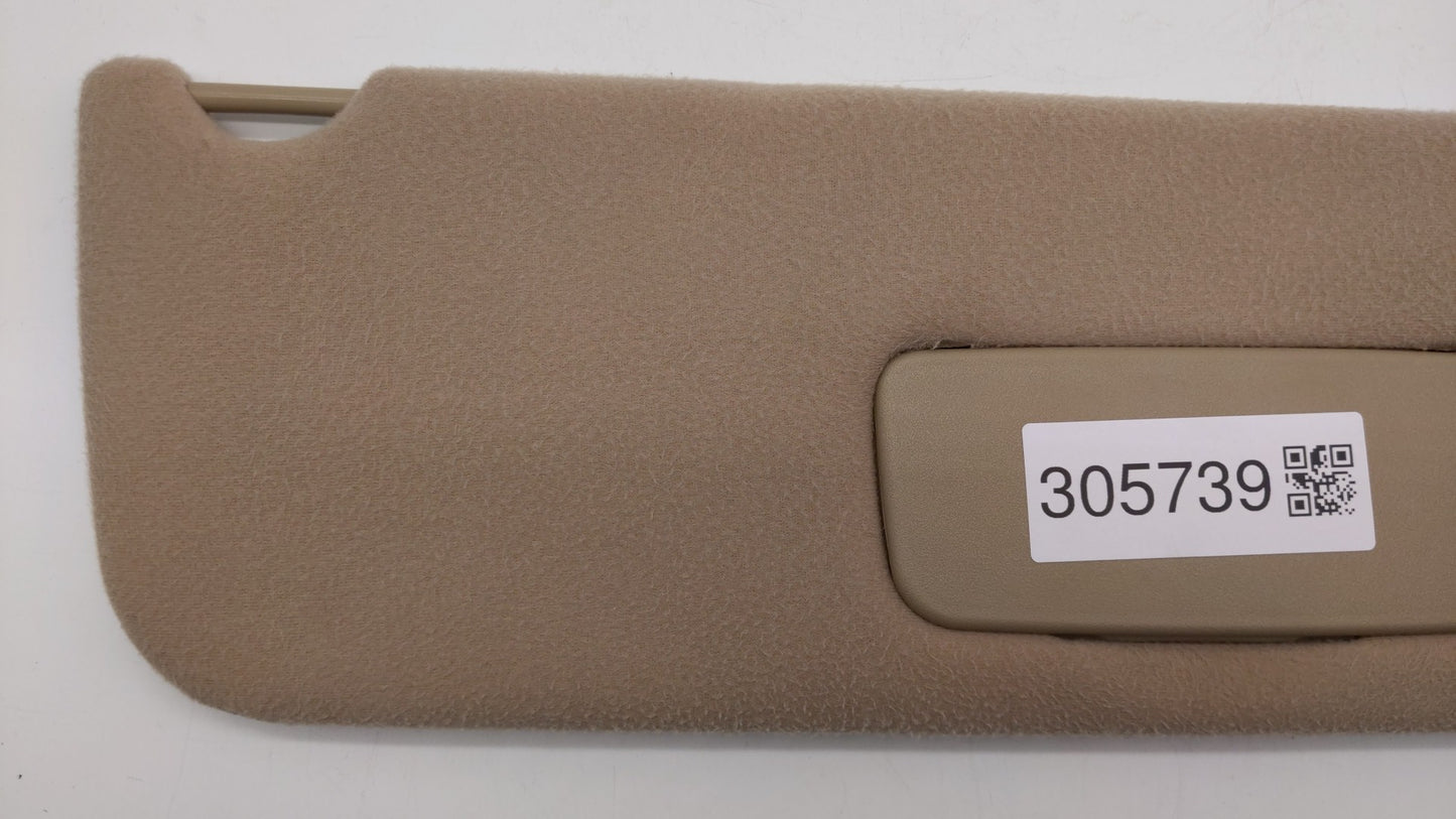 2005-2010 Toyota Sienna Sun Visor Shade Replacement Passenger Right Mirror Fits Fits 2005 2006 2007 2008 2009 2010 OEM Used 