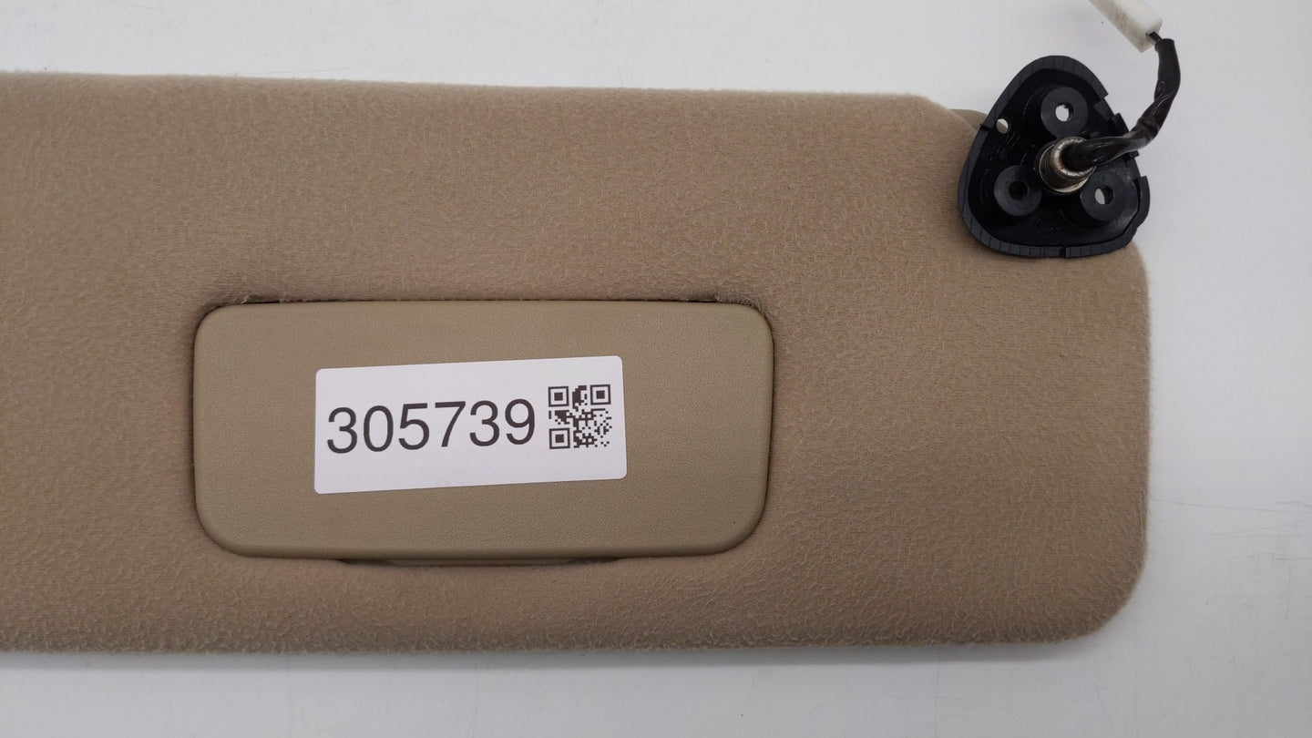 2005-2010 Toyota Sienna Sun Visor Shade Replacement Passenger Right Mirror Fits Fits 2005 2006 2007 2008 2009 2010 OEM Used 