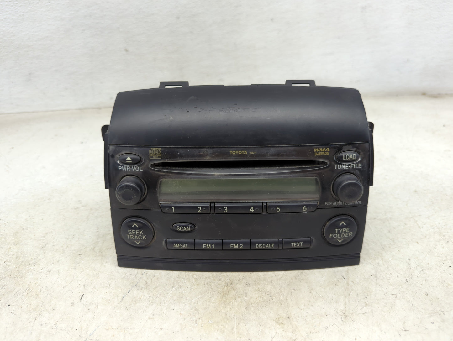 2008-2010 Toyota Sienna Radio AM FM Cd Player Receiver Replacement P/N:80120-08210 Fits Fits 2008 2009 2010 OEM Used Auto Pa