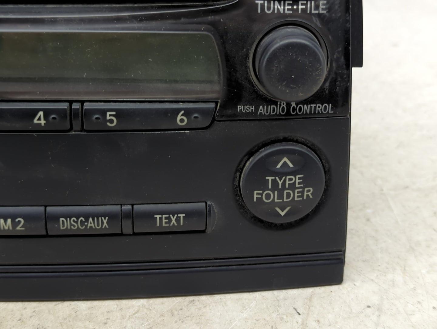 2008-2010 Toyota Sienna Radio AM FM Cd Player Receiver Replacement P/N:80120-08210 Fits Fits 2008 2009 2010 OEM Used Auto Pa