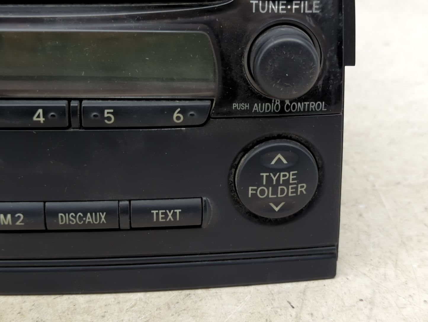 2008-2010 Toyota Sienna Radio AM FM Cd Player Receiver Replacement P/N:80120-08210 Fits Fits 2008 2009 2010 OEM Used Auto Pa