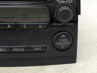 2008-2010 Toyota Sienna Radio AM FM Cd Player Receiver Replacement P/N:80120-08210 Fits Fits 2008 2009 2010 OEM Used Auto Pa