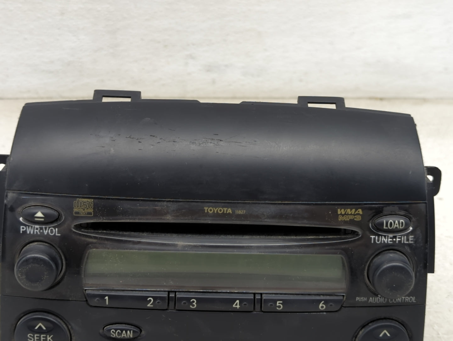 2008-2010 Toyota Sienna Radio AM FM Cd Player Receiver Replacement P/N:80120-08210 Fits Fits 2008 2009 2010 OEM Used Auto Pa