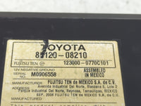 2008-2010 Toyota Sienna Radio AM FM Cd Player Receiver Replacement P/N:80120-08210 Fits Fits 2008 2009 2010 OEM Used Auto Pa