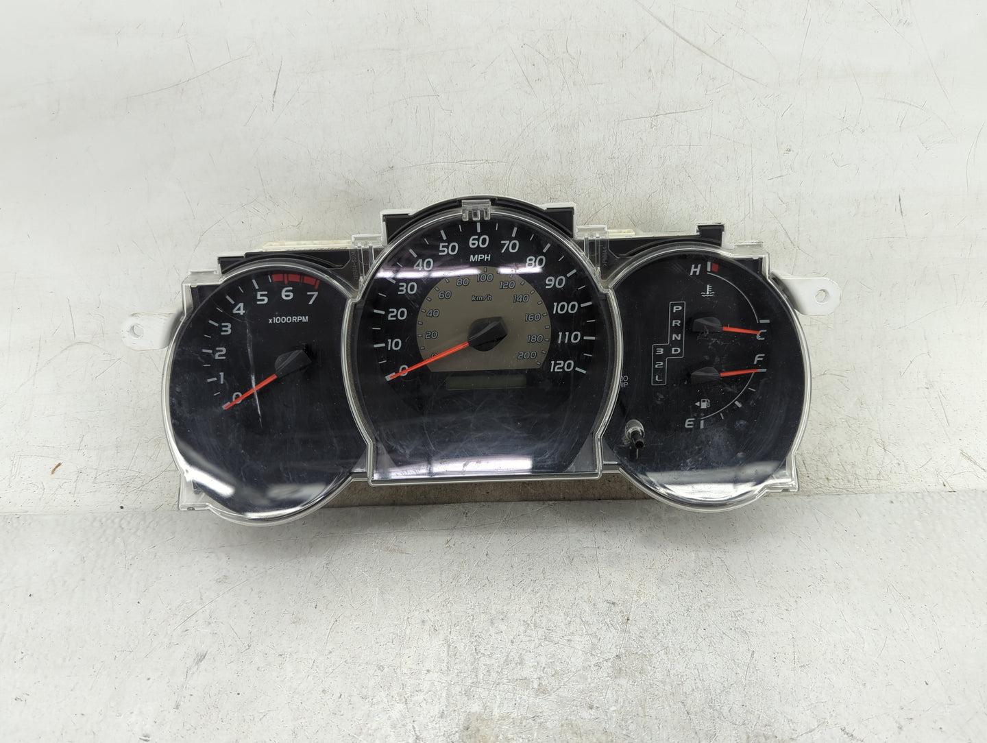 2008-2010 Toyota Tacoma Instrument Cluster Speedometer Gauges Fits Fits 2008 2009 2010 OEM Used Auto Parts - Oemusedautopart