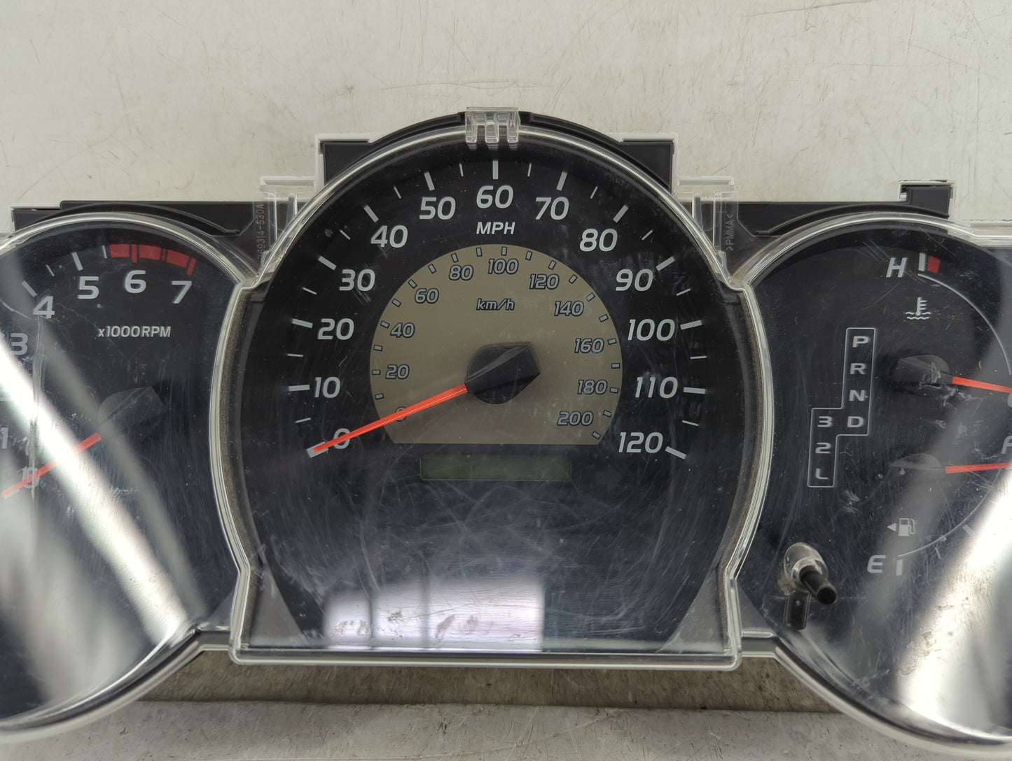 2008-2010 Toyota Tacoma Instrument Cluster Speedometer Gauges Fits Fits 2008 2009 2010 OEM Used Auto Parts - Oemusedautopart