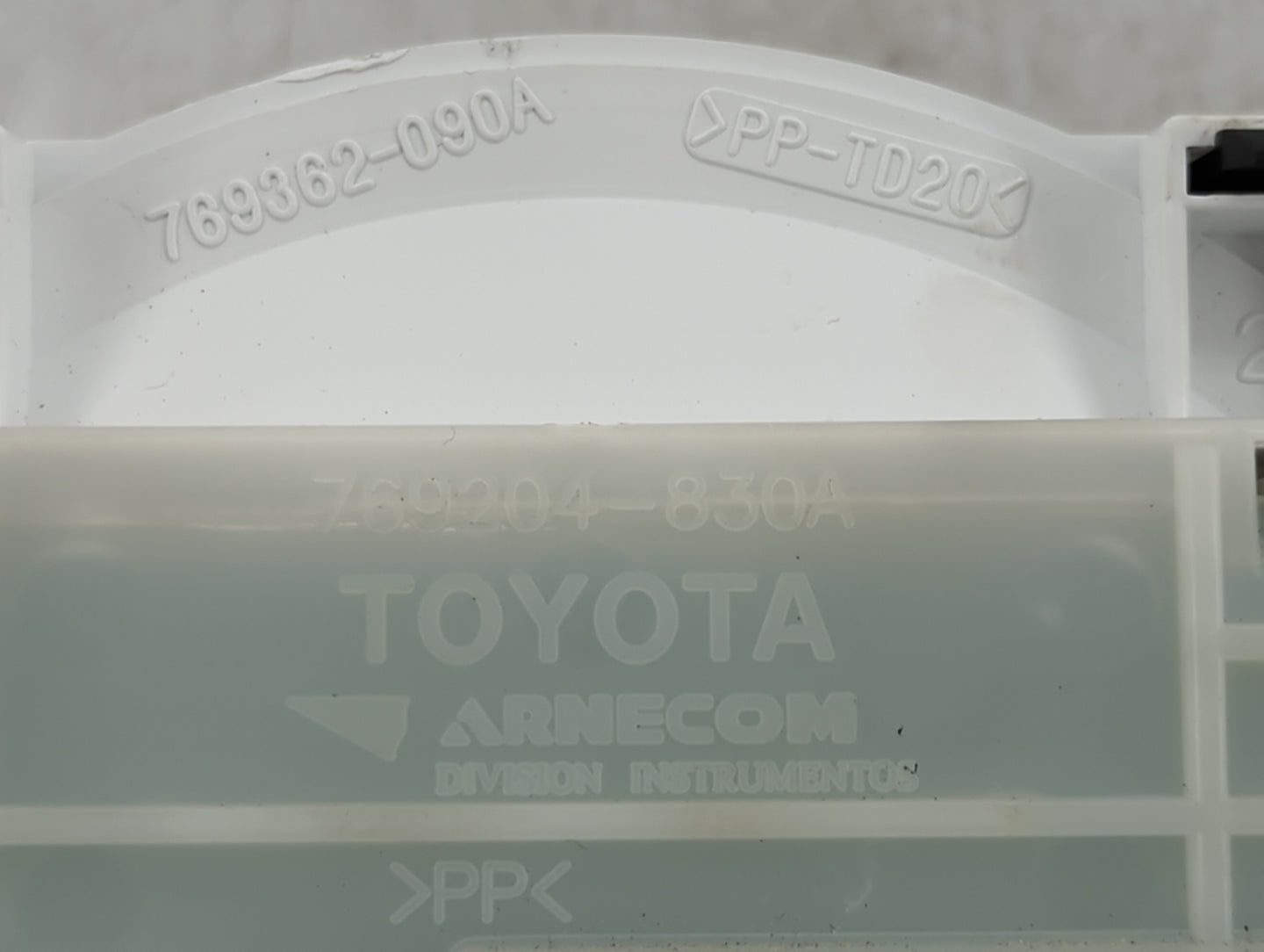 2008-2010 Toyota Tacoma Instrument Cluster Speedometer Gauges Fits Fits 2008 2009 2010 OEM Used Auto Parts - Oemusedautopart